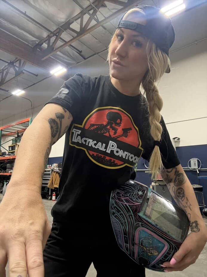 TacticalPontoon Jurassic Park Logo T-Shirt – The Legend Lives. The Triggers Bite Back. - Image 2
