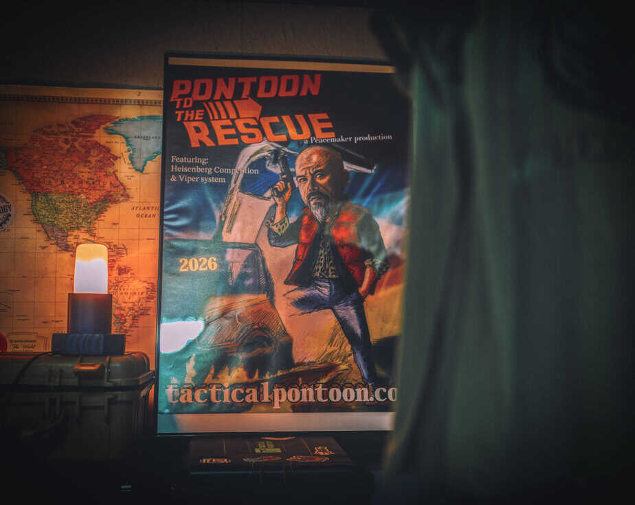 Pontoon to the Rescue — Limited Edition 2026 Poster - Image 2
